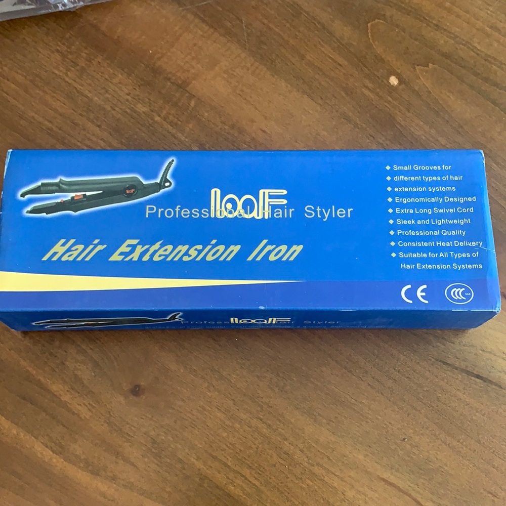 Hair extensions Iron